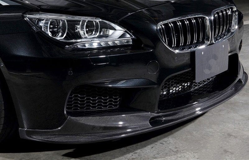 BMW M6 (F06/F12/F13) 3D Design Style Carbon Fibre Front Lip Spoiler - Twenty Two Tuning Front Lip