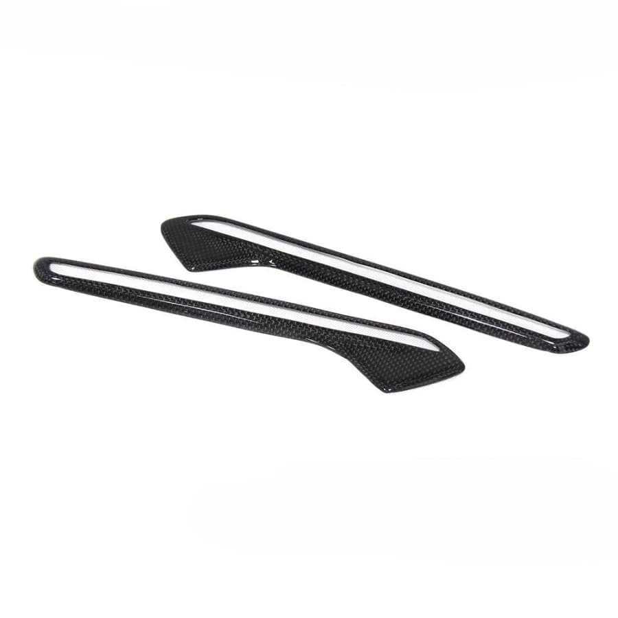 BMW M6 (F06/F12/F13) M Performance Style Carbon Fibre Fender Indicator Trim - Twenty Two Tuning Fender Trims