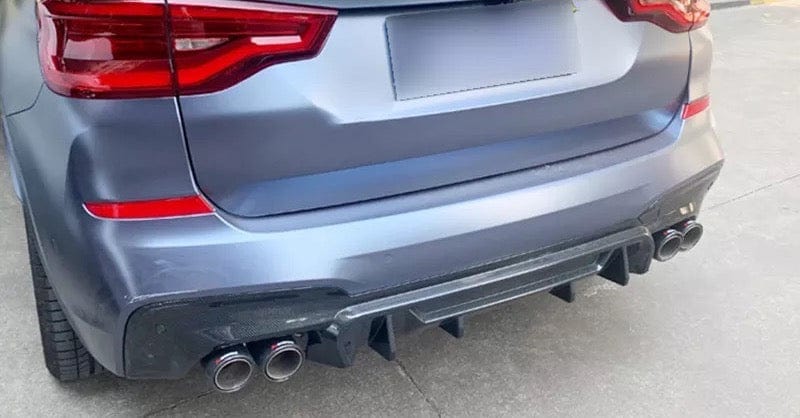 BMW X3 (G01) M Performance Style Carbon Fibre Rear Diffuser - Twenty Two Tuning Rear Diffuser