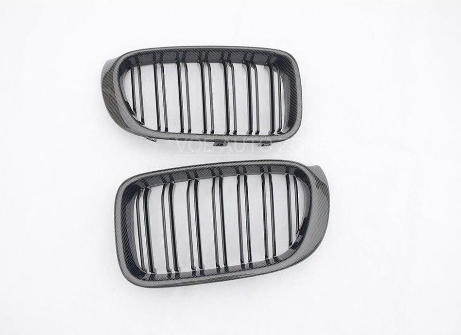 BMW X3/X4 (F25/F26) M Style Carbon Fibre Front Grilles - Twenty Two Tuning Front Grille