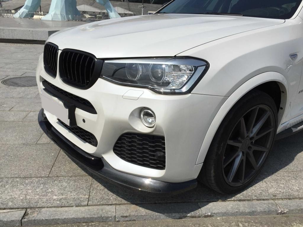 BMW X4 (F26) Future Design Style Carbon Fibre Front Lip Spoiler - Twenty Two Tuning Front Lip