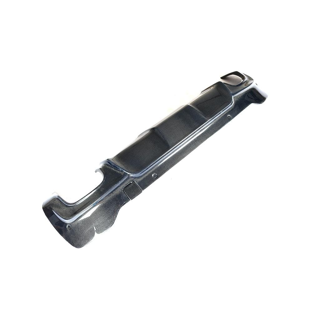 BMW X4 (F26) M Tech Style Carbon Fibre Quad Pipe Diffuser - Twenty Two Tuning Rear Diffuser