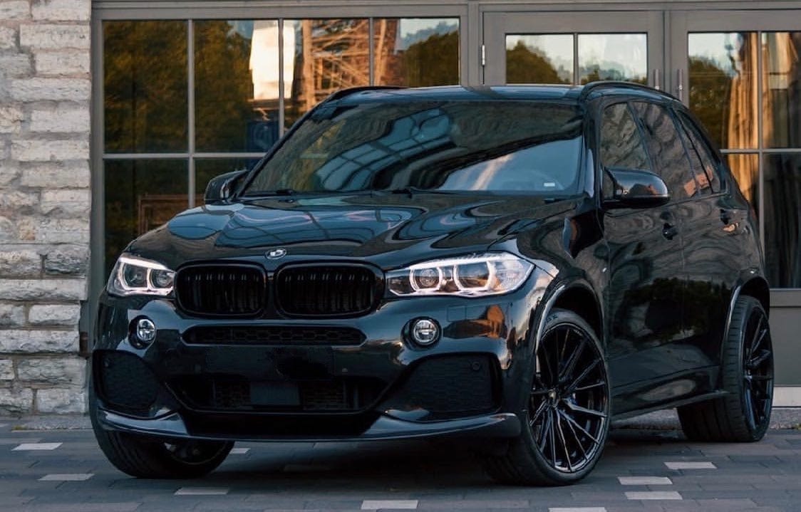 BMW X5 (F15) M Performance Style Carbon Fibre Front Lip Spoiler - Twenty Two Tuning Front Lip