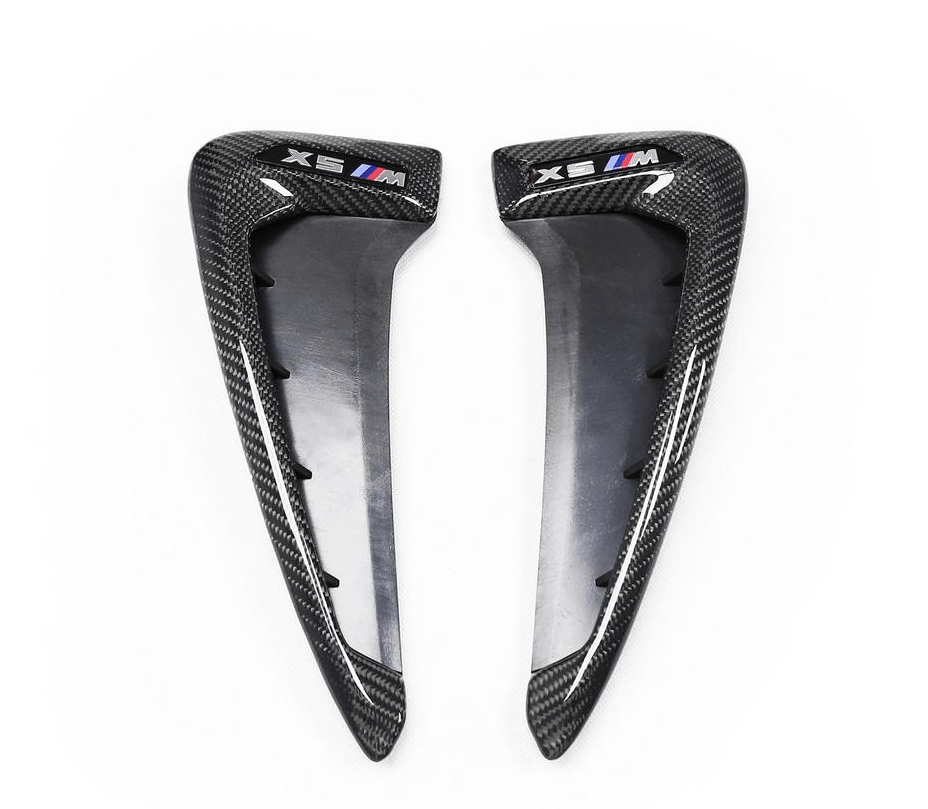 BMW X5/X5M (F15/F85) M Performance Style Carbon Fibre Fender Trims - Twenty Two Tuning Fender Trims