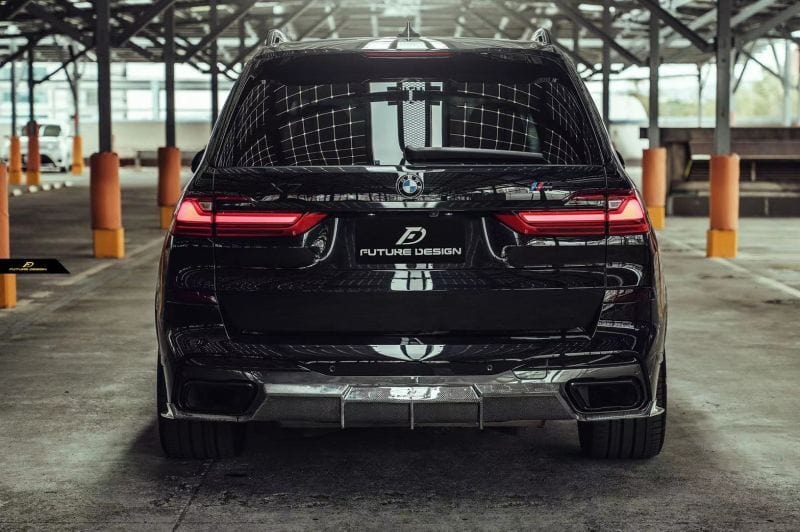 BMW X7 (G07) Future Design Carbon Fibre Rear Diffuser - Future Design Rear Diffuser
