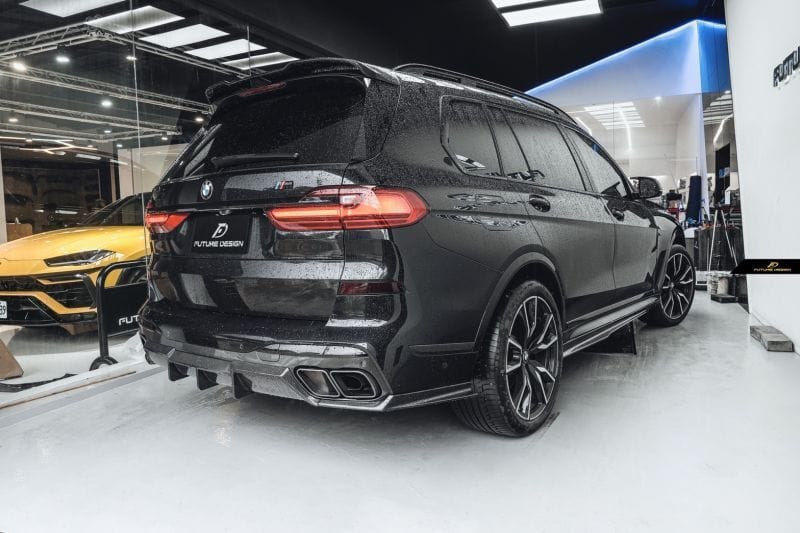 BMW X7 (G07) Future Design Carbon Fibre Side Skirts - Future Design Side Skirts