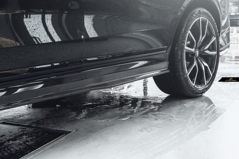 BMW X7 (G07) Future Design Carbon Fibre Side Skirts - Future Design Side Skirts