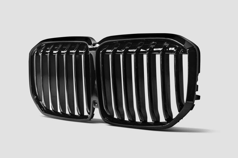 BMW X7 (G07) M Style Gloss Black Front Grille Replacement - Twenty Two Tuning Front Grille