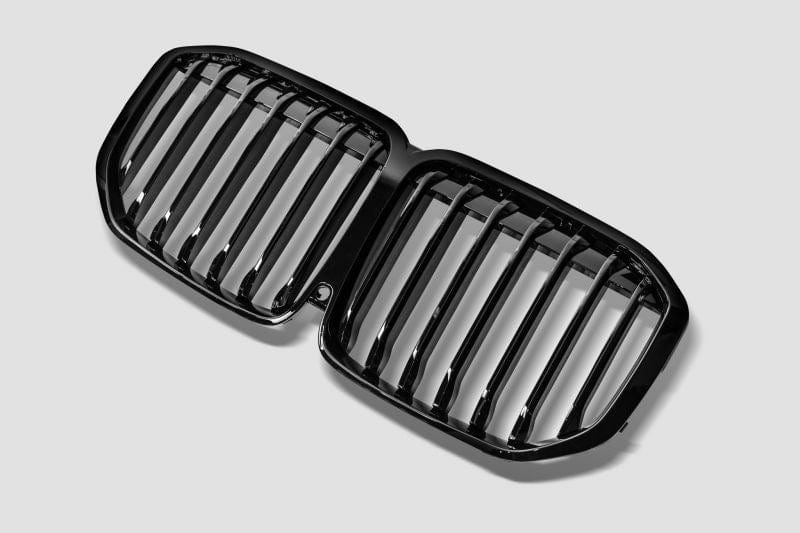 BMW X7 (G07) M Style Gloss Black Front Grille Replacement - Twenty Two Tuning Front Grille
