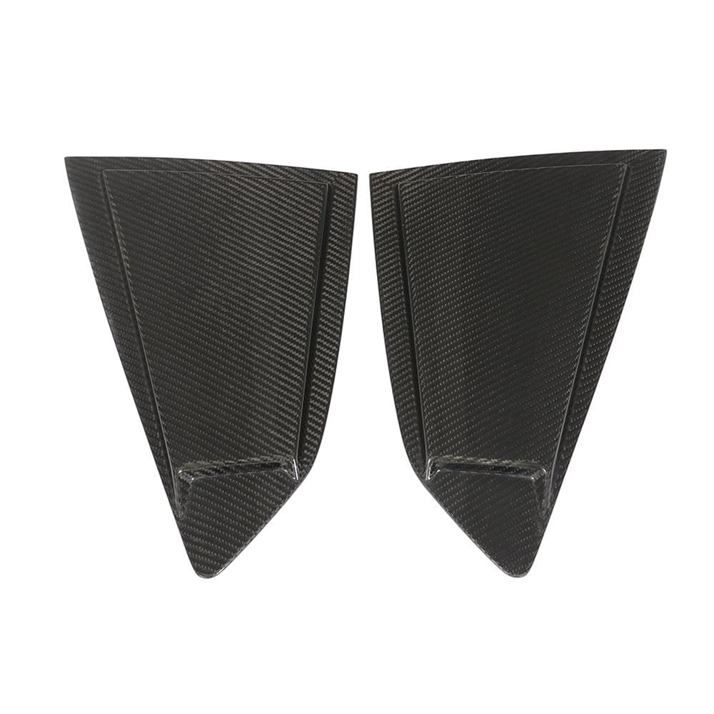 Chevrolet Camaro (6th Gen.) Xenon Style Carbon Fibre Rear Window Trims - Twenty Two Tuning Rear Windows