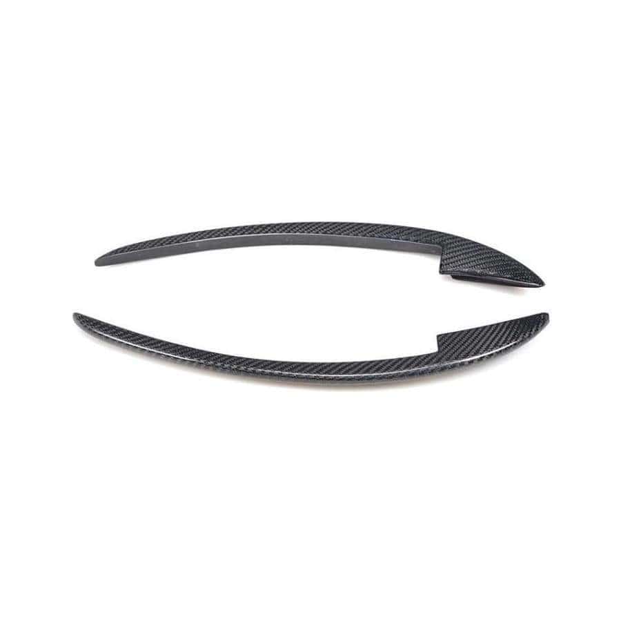 Ferrari 458 Berlinetta - Carbon Fibre Front Bumper Canards - Twenty Two Tuning Front Canards/Bumper Inserts