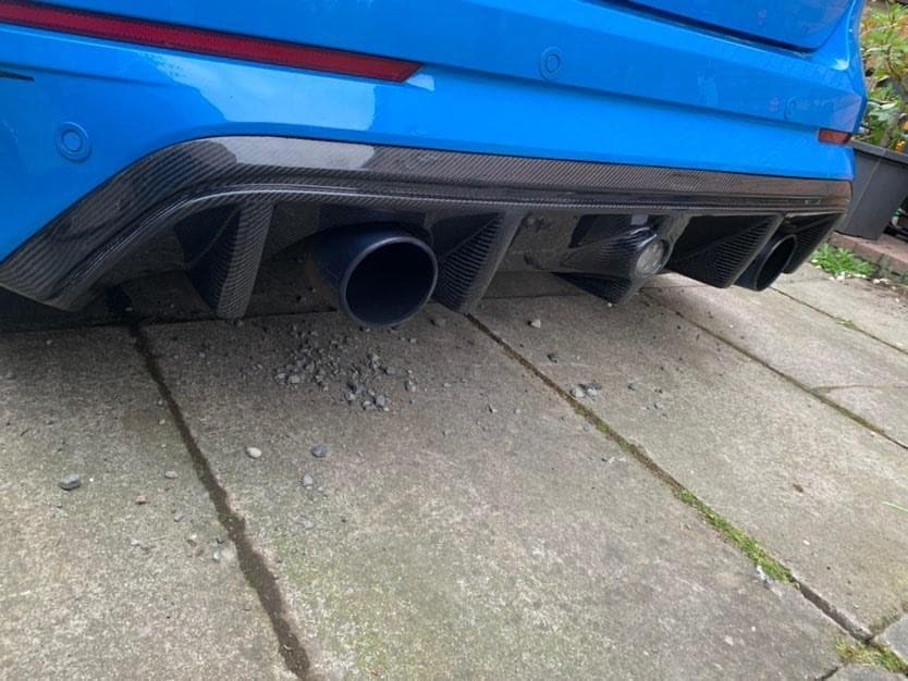 Ford Focus RS (Mk3) Carbon Fibre Rear Diffuser - Twenty Two Tuning Rear Diffuser