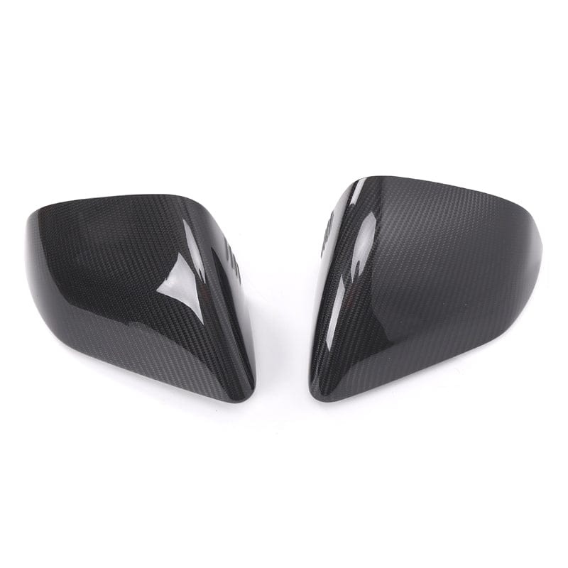 Ford Mustang (6th Gen.) Add-on Carbon Fibre Mirror Covers - Twenty Two Tuning Mirror Covers