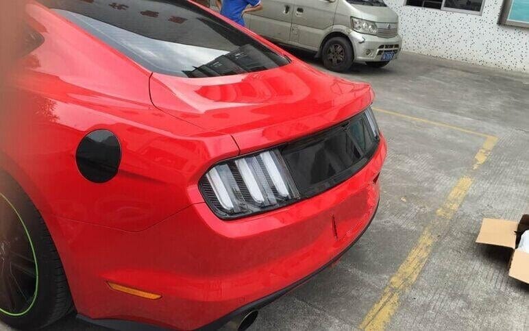 Ford Mustang (6th Gen.) OEM+ Carbon Fibre Rear Deck Lid - Twenty Two Tuning Trunk/Boot Complete