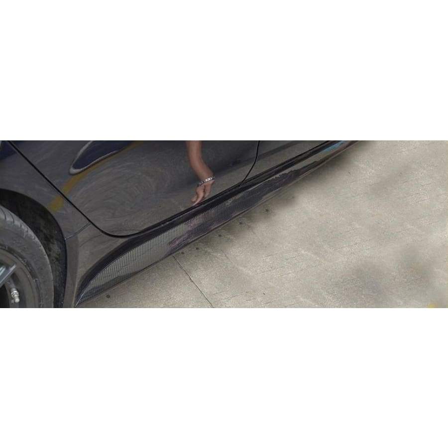 Jaguar XE (X760) Carbon Fibre Side Skirt Extensions - Twenty Two Tuning Side Skirts