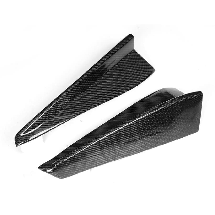 Jaguar XE (X760) SVR Style Carbon Fibre Rear Bumper Canards - Twenty Two Tuning Rear Canards