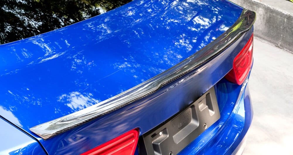 Jaguar XE (X760) Vorsteiner Style Carbon Fibre Rear Spoiler - Twenty Two Tuning Rear Spoiler