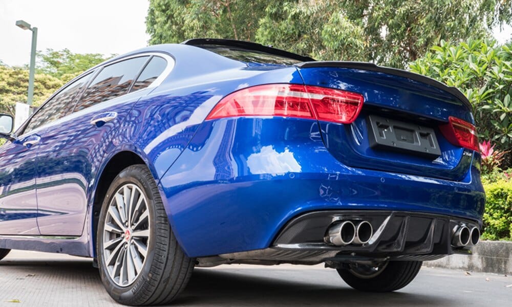 Jaguar XE (X760) Vorsteiner Style Carbon Fibre Rear Spoiler - Twenty Two Tuning Rear Spoiler