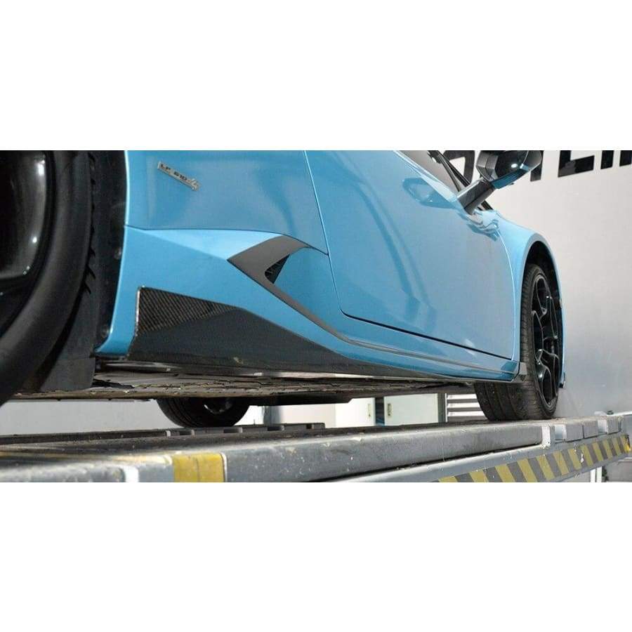 Lamborghini Huracan (LP610-4) Carbon Fibre Side Skirts - Twenty Two Tuning Side Skirts