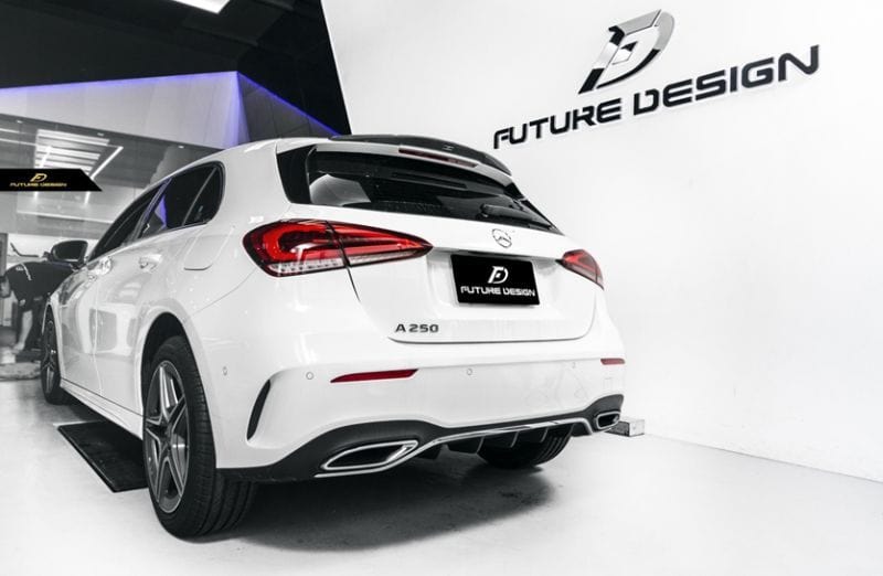 Mercedes Benz A-Class/A35 (W177) Carbon Fibre Future Design Rear Spoiler - Future Design Rear Spoiler