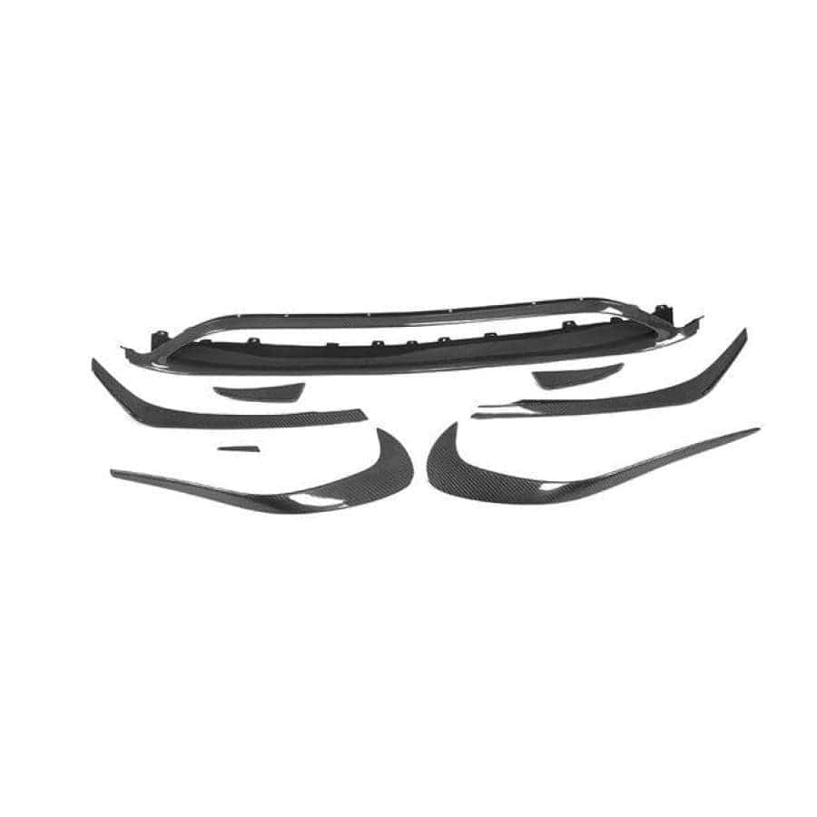Mercedes Benz A-Class/A45 (W176) Carbon Fibre Front Lip and Canards - Twenty Two Tuning Front Lip