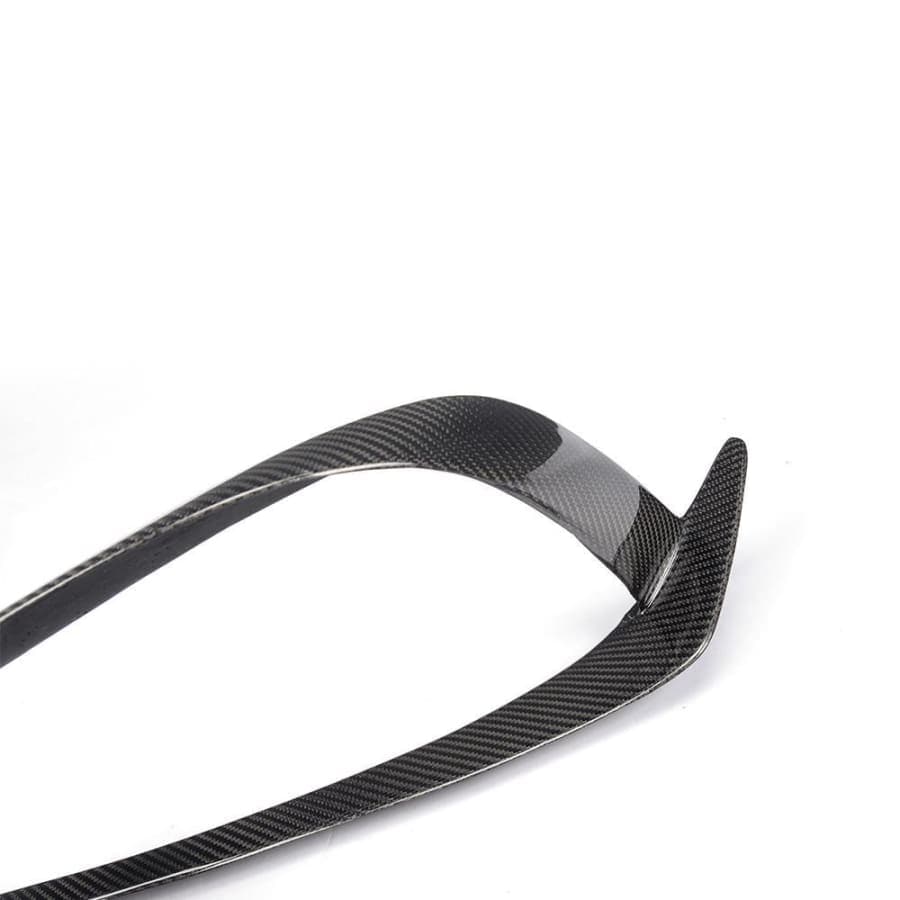 Mercedes Benz A-Class/A45 (W176) REVO Style Carbon Fibre Front Canards - Twenty Two Tuning Front Canards/Bumper Inserts