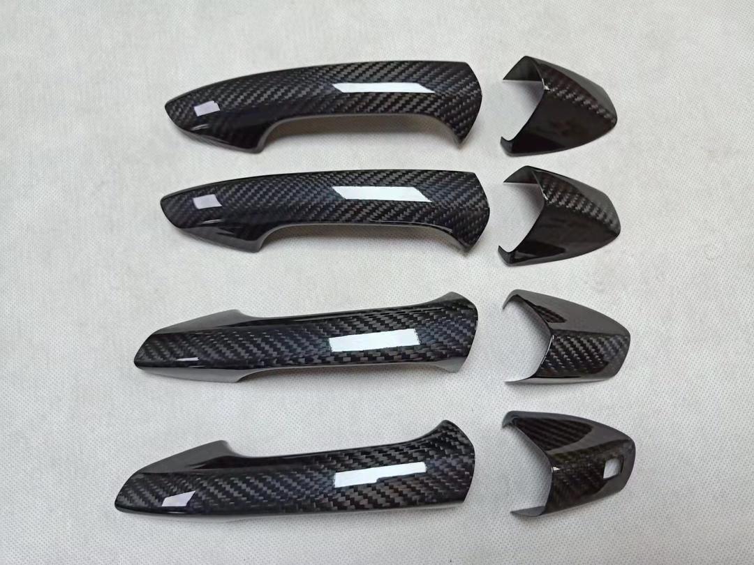 Mercedes Benz B-Class (W246) Carbon Fiber Door Handle Overlay - Twenty Two Tuning Door Handles