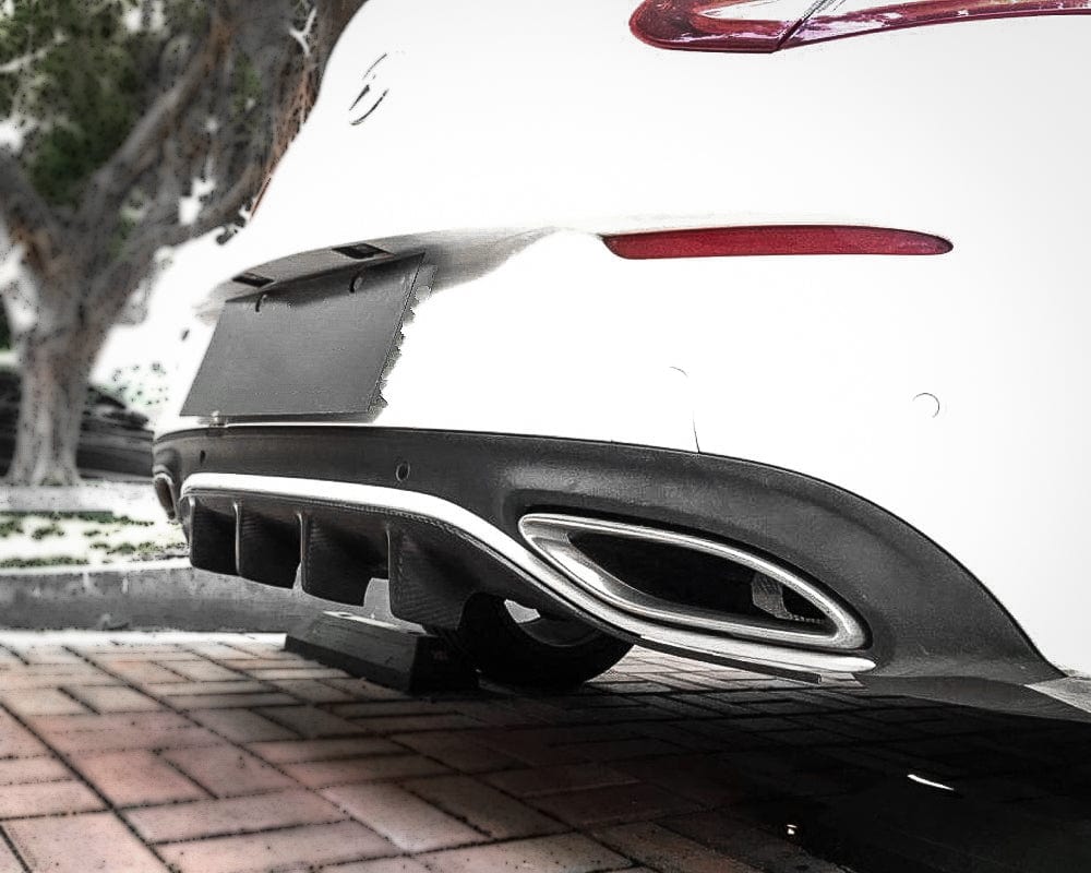 Mercedes Benz C-Class/C43 (A205/C205) Carbon Fibre Rear Diffuser - Twenty Two Tuning Rear Diffuser