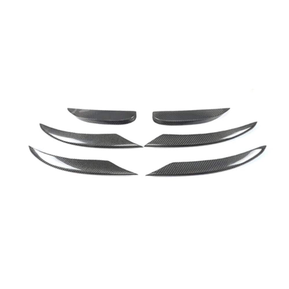 Mercedes Benz C-Class/C43 (A205/C205/W205) Carbon fibre Front Canards - Twenty Two Tuning Front Canards/Bumper Inserts