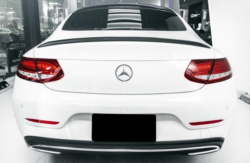 Mercedes Benz C-Class/C43/C63 (C205) ED1 Style Carbon Fibre Rear Spoiler - Twenty Two Tuning Rear Spoiler