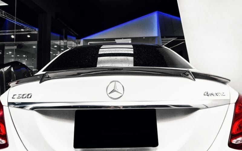 Mercedes Benz C-Class/C43/C63 (W205) BRABUS Style Carbon Fibre Rear Spoiler - Twenty Two Tuning Rear Spoiler