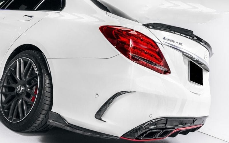 Mercedes Benz C-Class/C43/C63 (W205) Future Design Style Carbon Fiber Rear Spoiler - Twenty Two Tuning Rear Spoiler