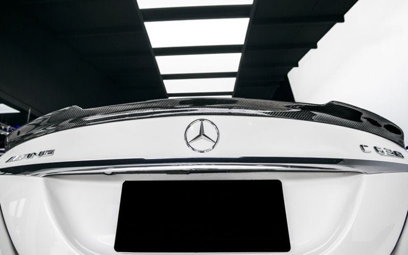 Mercedes Benz C-Class/C43/C63 (W205) Future Design Style Carbon Fiber Rear Spoiler - Twenty Two Tuning Rear Spoiler