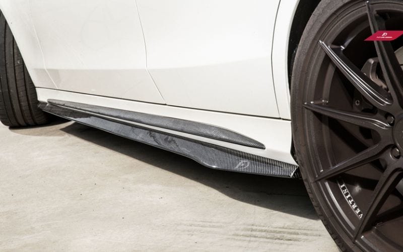 Mercedes Benz C-Class/C43/C63 (W205/S205) PSM Dynamic GT Carbon Fibre Side Skirts - PSM Dynamic Side Skirts