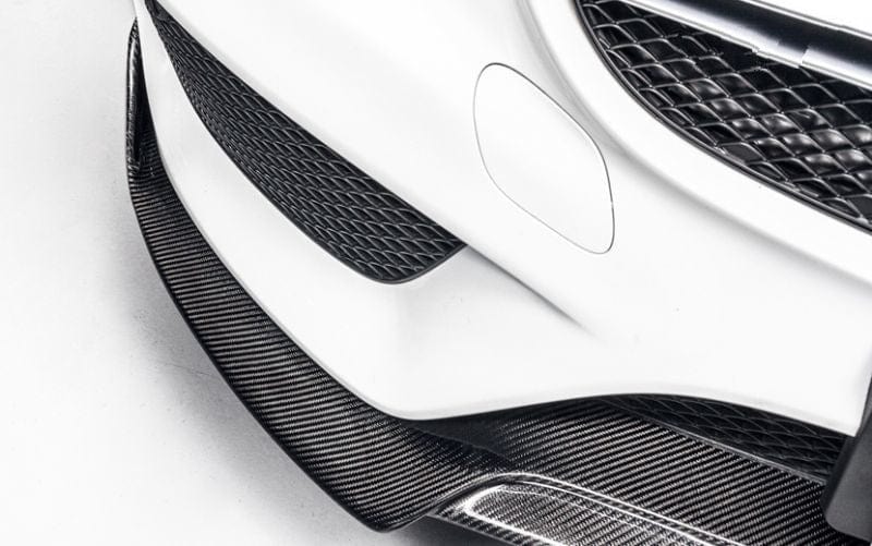 Mercedes Benz C-Class/C43 (W205/C205/S205) BRABUS Style Carbon Fibre Front Lip - Twenty Two Tuning Front Lip