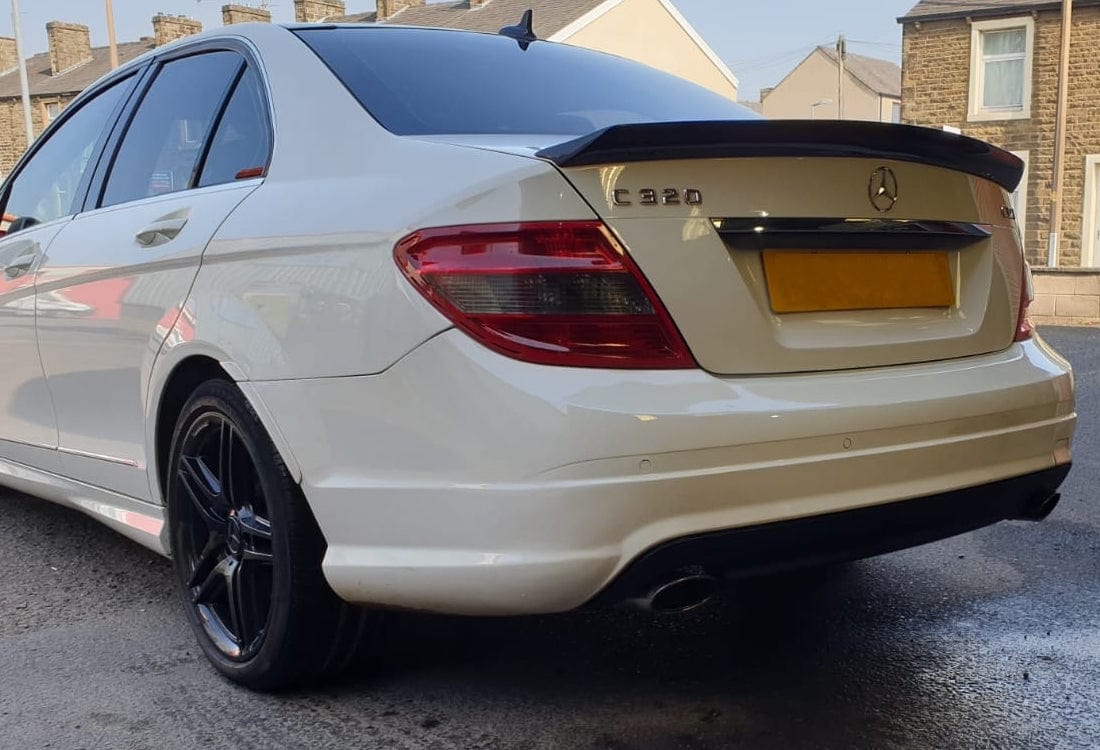 Mercedes Benz C-Class/C63 (W204/C204) Vorsteiner Style Carbon Fibre Rear Spoiler - Twenty Two Tuning Rear Spoiler