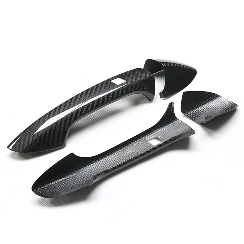 Mercedes Benz C-Class/C63 (W204/S204/C204) OEM+ Carbon Fiber Door Handle Overlays - Twenty Two Tuning Door Handles