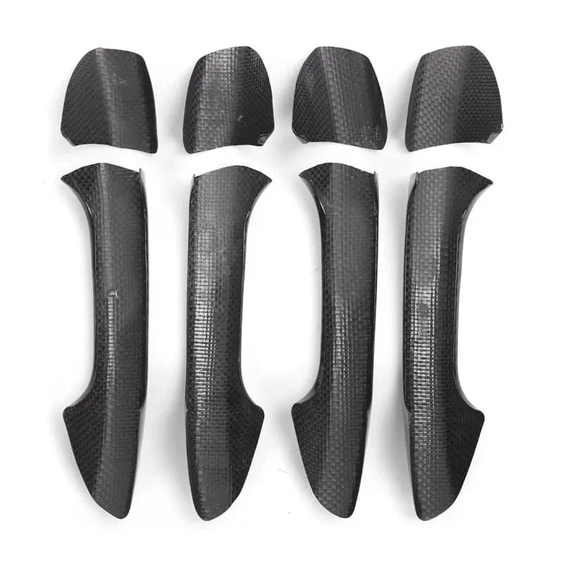 Mercedes Benz C-Class/C63 (W204/S204/C204) OEM+ Carbon Fiber Door Handle Overlays - Twenty Two Tuning Door Handles