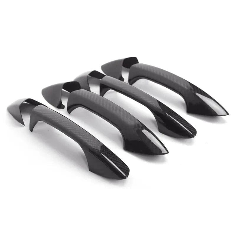 Mercedes Benz C-Class/C63 (W204/S204/C204) OEM+ Carbon Fiber Door Handle Overlays - Twenty Two Tuning Door Handles