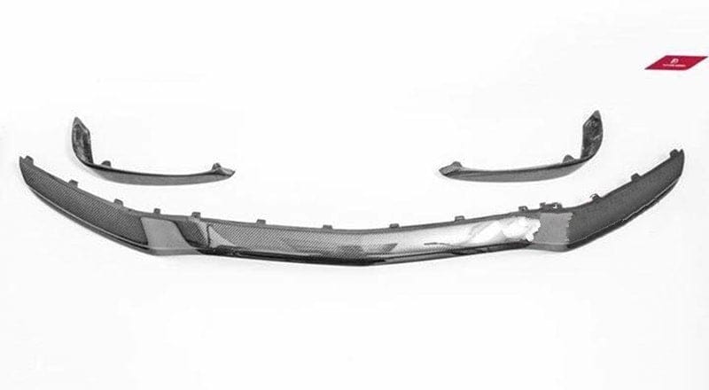 Mercedes Benz C63 (A205/C205/W205/S205) Future Design Carbon Fibre Front Bumper Centre Trim - Future Design Front Canards/Bumper Inserts