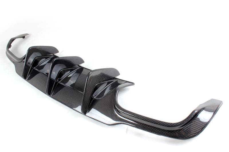 Mercedes Benz C63 (C204/W204) Facelift Big Fin Style Carbon Fibre Rear Diffuser - Twenty Two Tuning Rear Diffuser