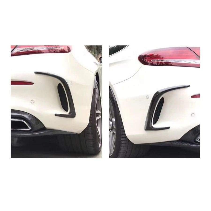 Mercedes Benz C63 (C205) Carbon Fibre Rear Canards - Twenty Two Tuning Rear Canards