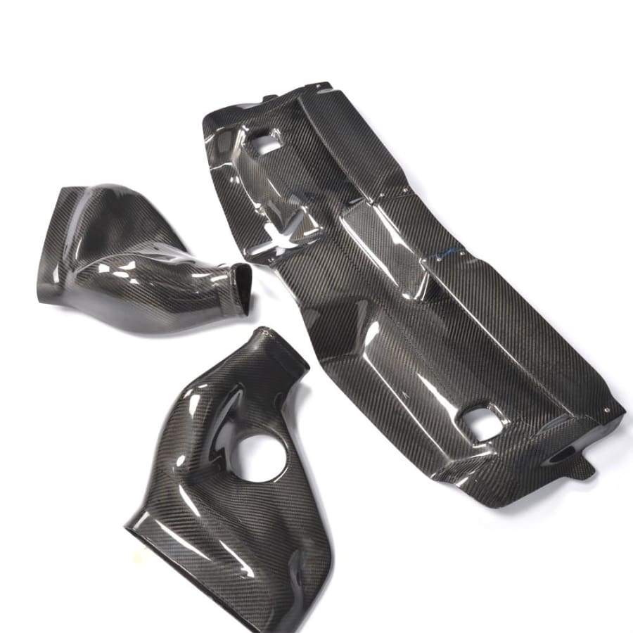 Mercedes Benz C63 (W204/C204) Carbon Fibre Intake System - Twenty Two Tuning Engine Bay