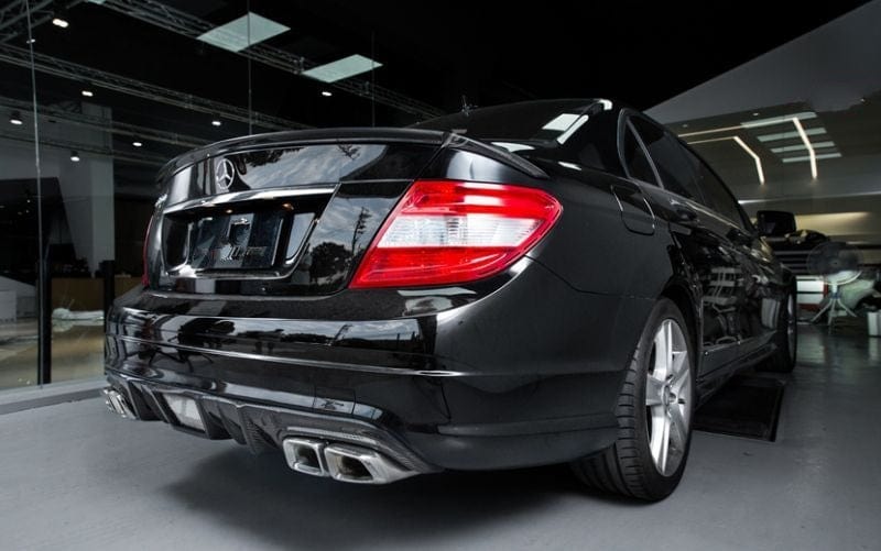 Mercedes Benz C63 (W204) Future Design Style Carbon Fibre Rear Diffuser - Twenty Two Tuning Rear Diffuser