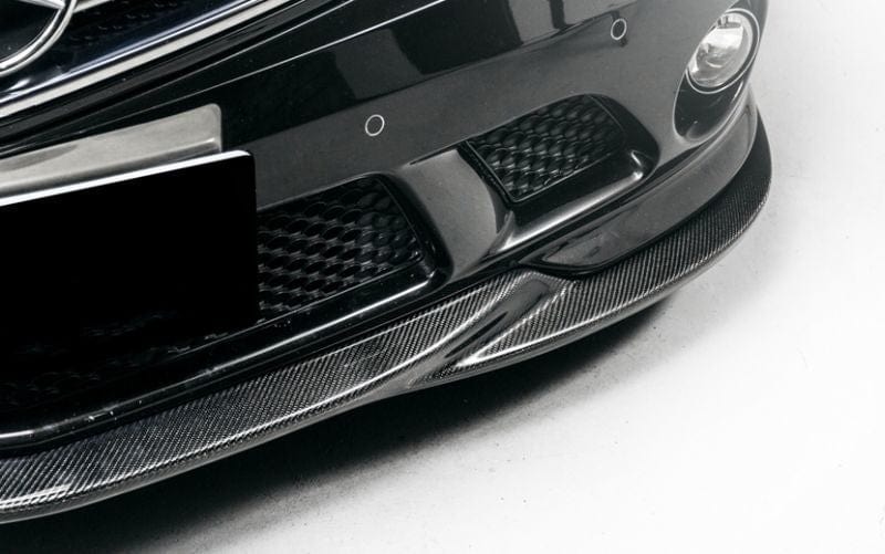 Mercedes Benz C63 (W204) GODHAND Style Carbon Fibre Front Lip - Twenty Two Tuning Front Lip