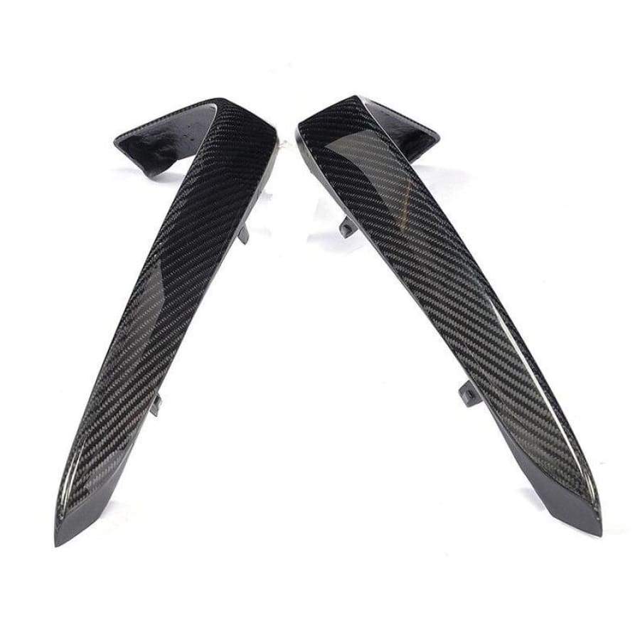 Mercedes Benz C63 (W205/S205/C205) Replacement Front Fog Surround - Twenty Two Tuning Front Canards/Bumper Inserts