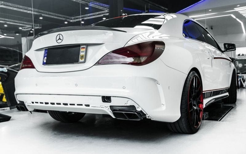 Mercedes Benz CLA-Class/CLA45 (W117/C117) AMG Style Carbon Fibre Rear Spoiler - Twenty Two Tuning Rear Spoiler