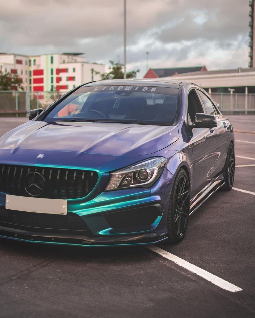 Mercedes Benz CLA-Class/CLA45 (W117/C117) GT/Panamericana Style Gloss Black Grille - Twenty Two Tuning Front Grille