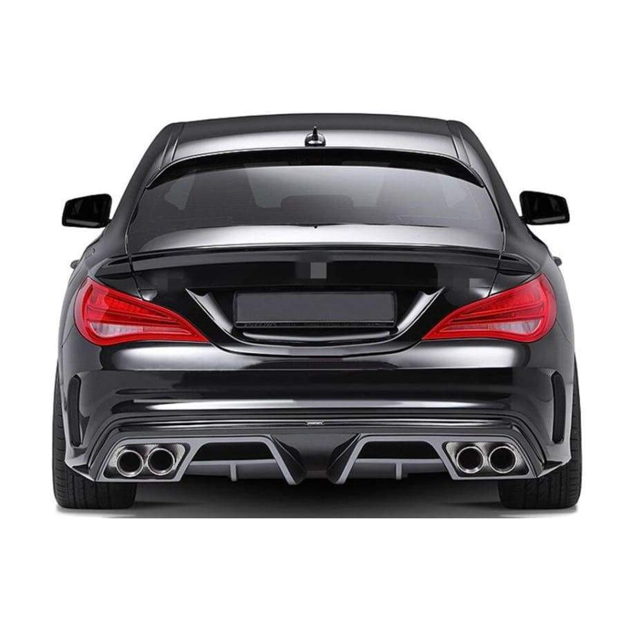 Mercedes Benz CLA-Class/CLA45 (W117/C117) PIECHA Style Carbon Fibre Rear Diffuser - Twenty Two Tuning Rear Diffuser