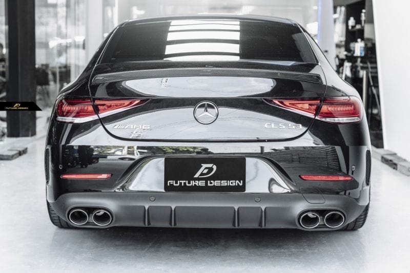 Mercedes Benz CLS-Class/CLS53 (W257/C257) AMG Edition 1 Carbon Fibre Rear Spoiler - Future Design Rear Spoiler